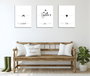 Wallity UDC03 Cuadros Decorativos sobre Lienzo Multicolor (3 Piezas)